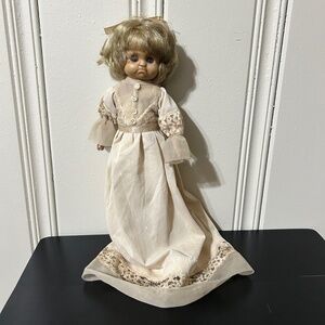 Vintage 12" Collectible Porcelain Doll